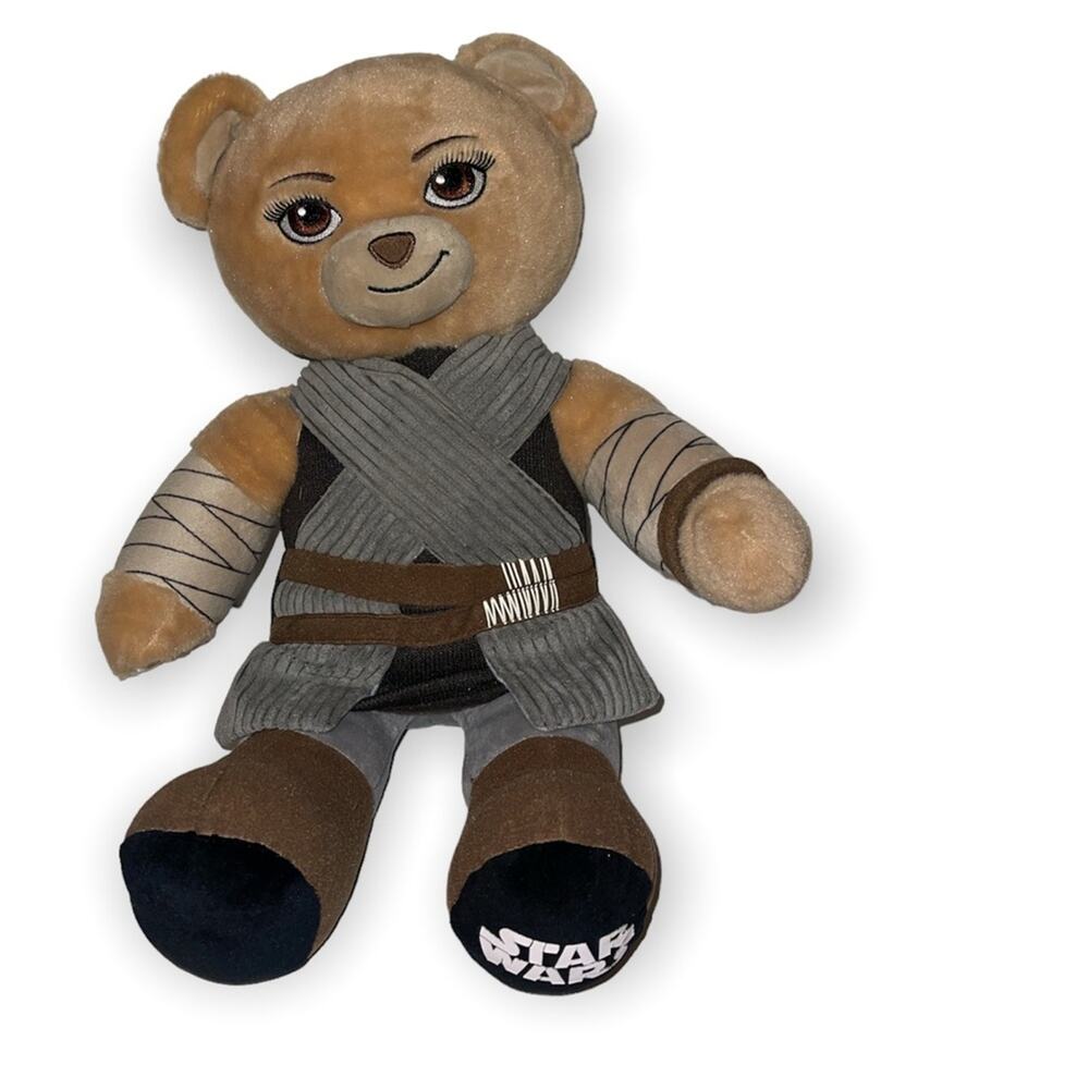Star Wars Build A Bear Disney Rey Teddy Bear‎ Plush 16 inch